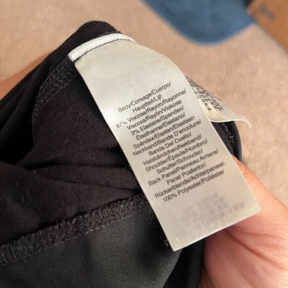 Donna Karan medium black blouse - Picture 7 of 7